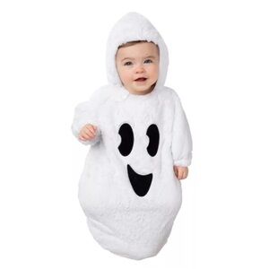 Baby Boo Ghost Bunting Halloween Costume Size 0-6 Months/Infant Ghost Costume